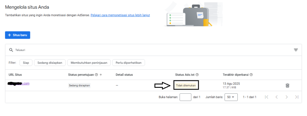 ads.txt tidak ditemukan