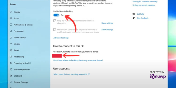 Nyalakan Remote Desktop Jarak Jauh di PC